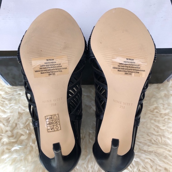 Nine West Jorine pumps 3.75“ heel padded insole for all-day comfort color black - Picture 6 of 8